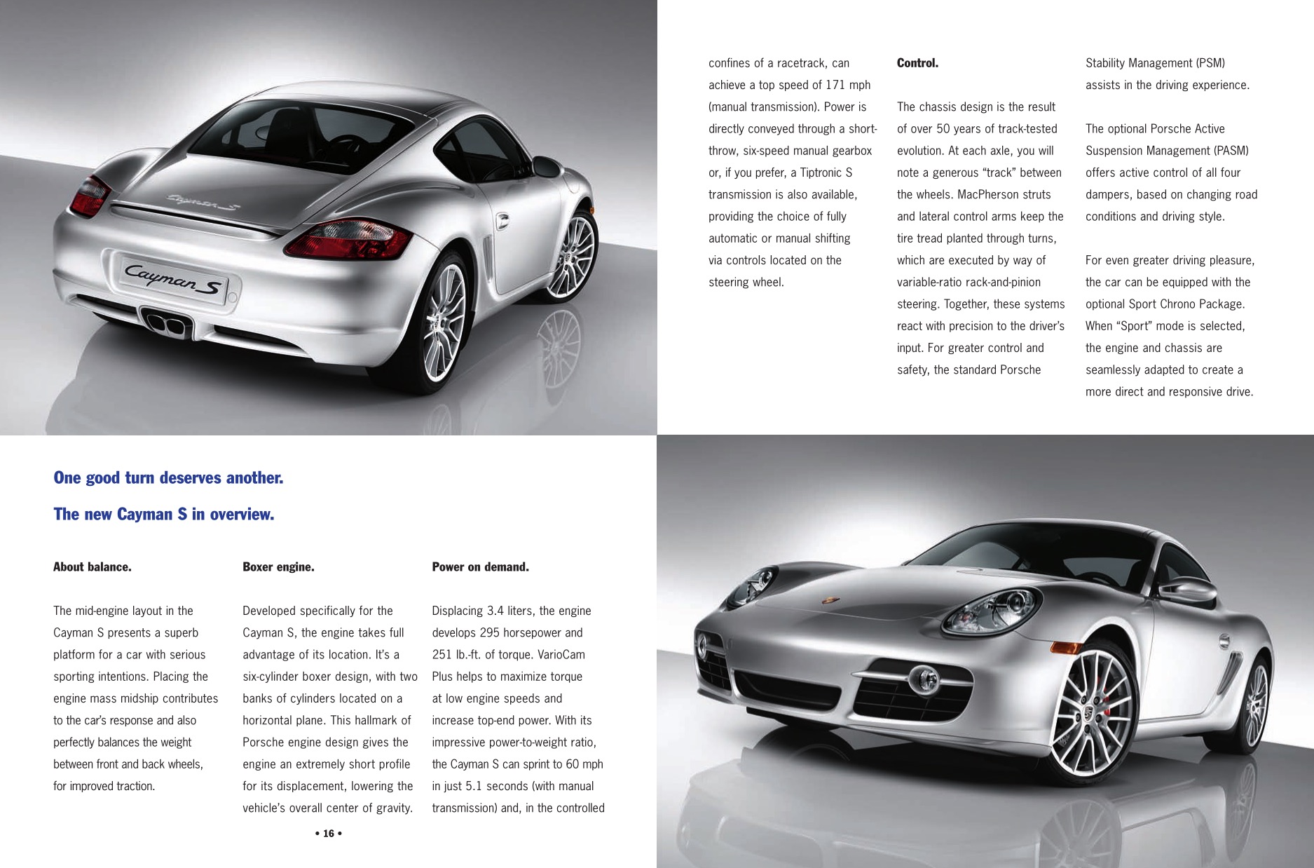 2006 Porsche Cayman S Brochure Page 17